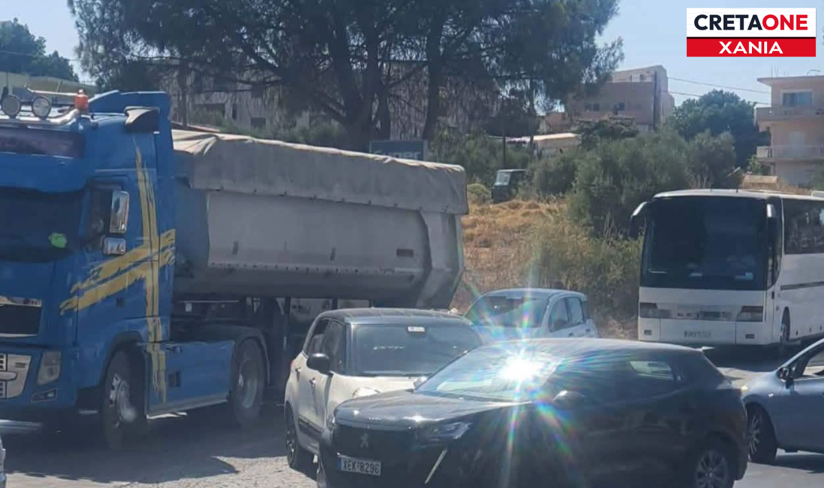 Νέο τροχαίο ατύχημα στα Χανιά