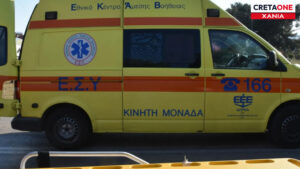 Τροχαίο ατύχημα με παράσυρση πεζού στο κέντρο των Χανίων – Μεταφέρθηκε στο νοσοκομείο