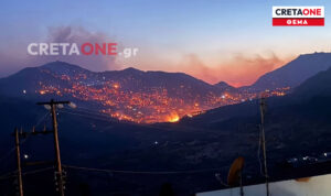 Φωτιά στο Ρέθυμνο: Επιστρέφουν κάτοικοι και επισκέπτες στην Αγία Γαλήνη – Πού παραμένει ενεργό το πύρινο μέτωπο