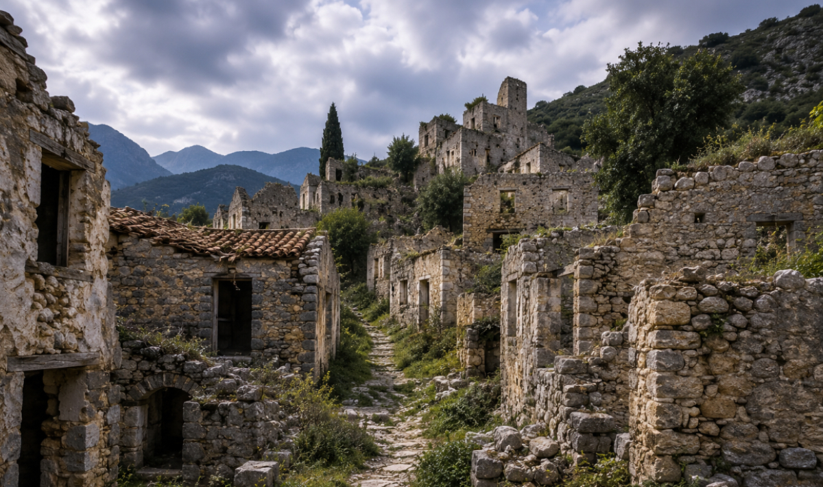 Τα 8 πιο μυστηριώδη εγκαταλελειμμένα χωριά της Ελλάδας και οι ιστορίες τους