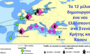 Τα Δώδεκα μίλια Δημιουργούν έναν Νέο  Ελλήσποντο στο Στενό Κρήτης και Κάσου