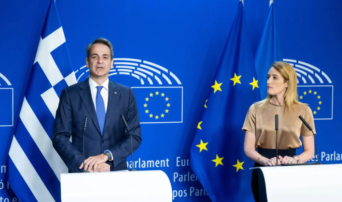 Live η συζήτηση Μητσοτάκη – Μέτσολα στο Economist