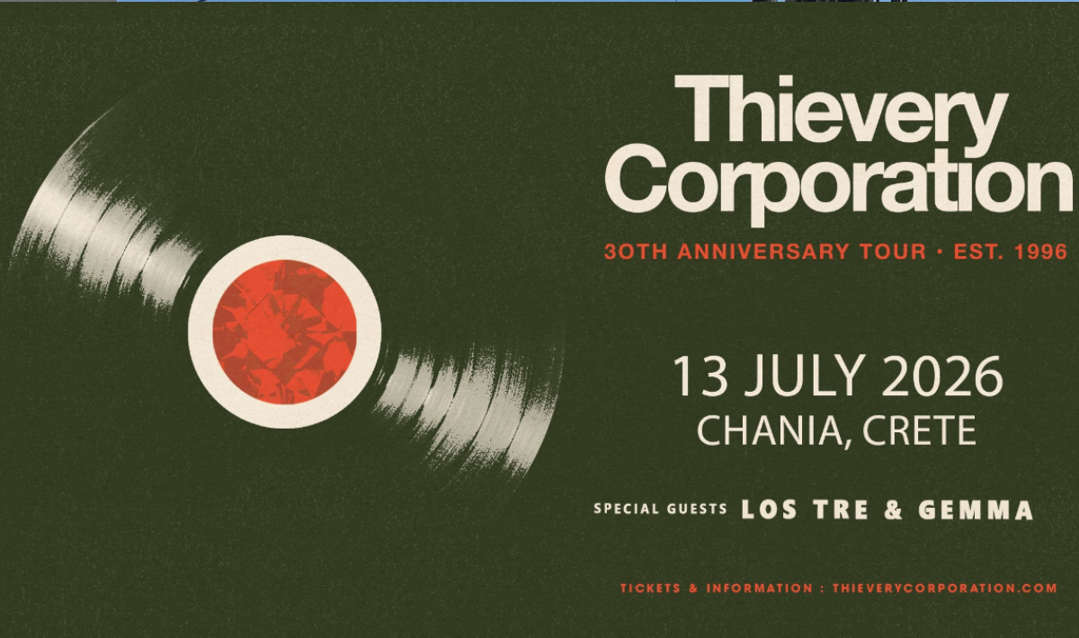 Οι Thievery Corporation γιορτάζουν 30 χρόνια και στην Κρήτη !