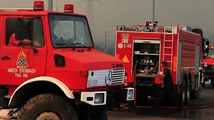 Υπό έλεγχο η πυρκαγιά στην Τραπεζίτσα Κοζάνης-Ένας τραυματίας
