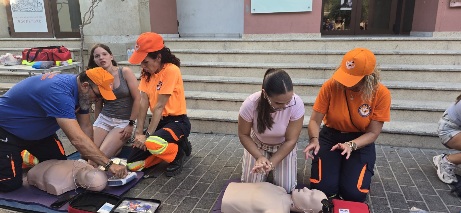 Μαθήματα ΚΑΡΠΑ στη Β.Δ.Β. από τον Δήμο και την εθελοντική ομάδα «ΕΠΙΔΡΑΣΙΣ»