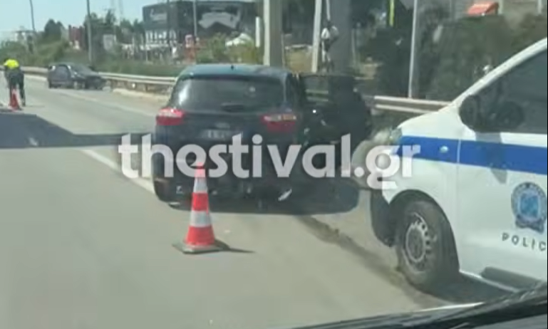 Θεσσαλονίκη: Σοβαρό τροχαίο λίγο μετά το Δερβένι με 4 τραυματίες – Δείτε το βίντεο