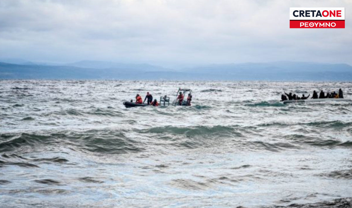 Λέμβος με 70 μετανάστες νότια της Κρήτης – Στο Ρέθυμνο η μεταφορά τους