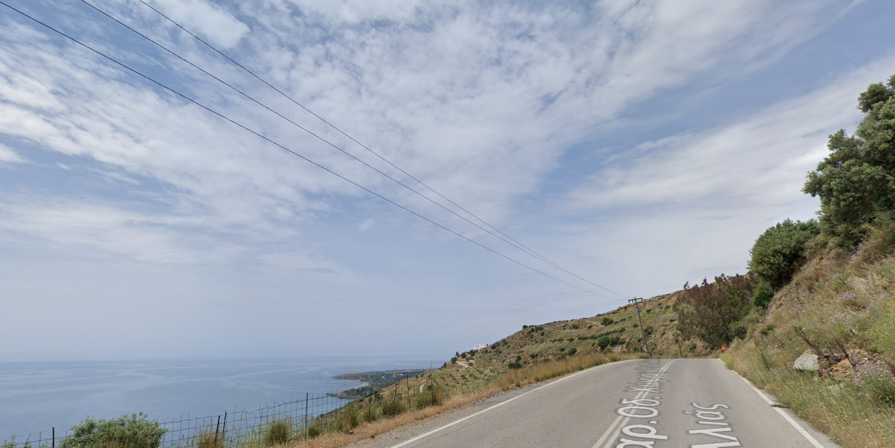 Αγιοβασιλειώτικος δρόμος φωτιά νότιο Ρέθυμνο 