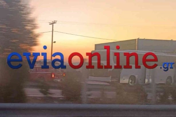 Εύβοια: Φωτιά σε εν κινήσει λεωφορείο με δεκάδες επιβάτες – Δείτε εικόνες