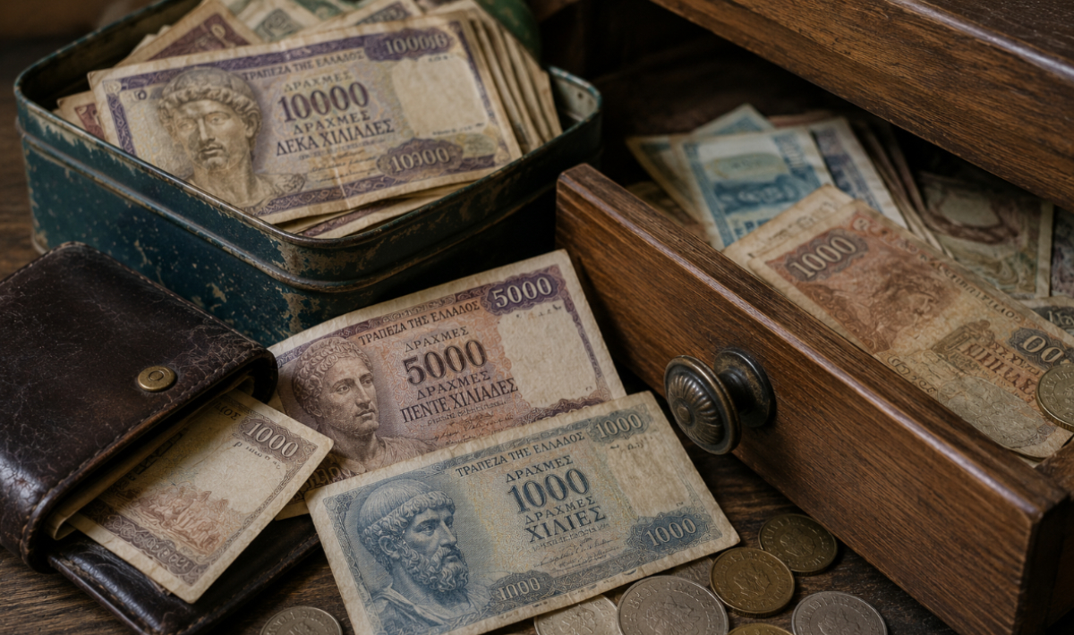 Έχεις ακόμη δραχμές στο σπίτι; – Πόσο αξίζουν σήμερα και πού αλλάζονται