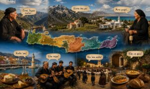 Η Κρήτη έχει ένα «σύνορο» που δεν φαίνεται σε κανέναν χάρτη – Περνάς λίγα χιλιόμετρα και αλλάζουν λέξεις, προφορές και ολόκληρες τοπικές συνήθειες