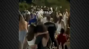 Αντίρριο: Άγριος καβγάς και ξύλο σε γλέντι – Εκτοξεύτηκαν τραπέζια και καρέκλες (βίντεο)