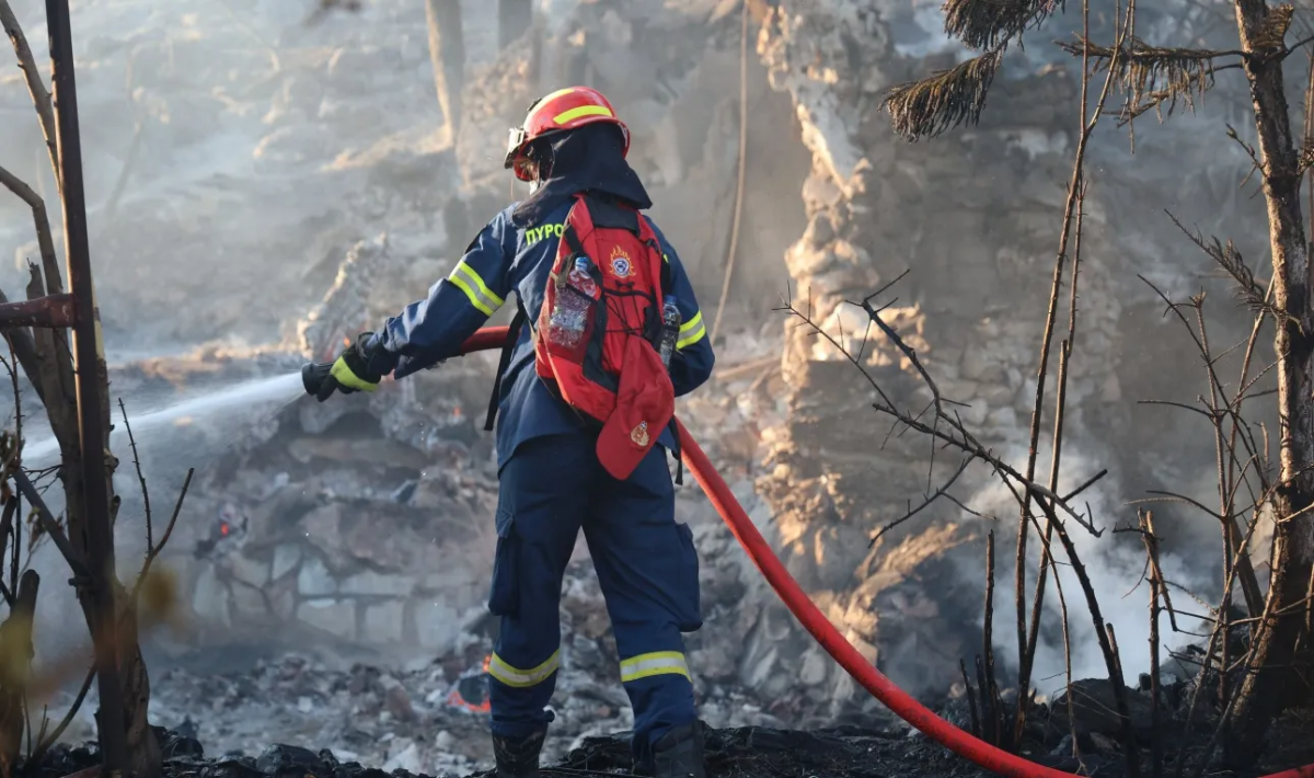 Σαλαμίνα: Στη σύλληψη ενός ατόμου για τη φωτιά προχώρησαν οι Αρχές