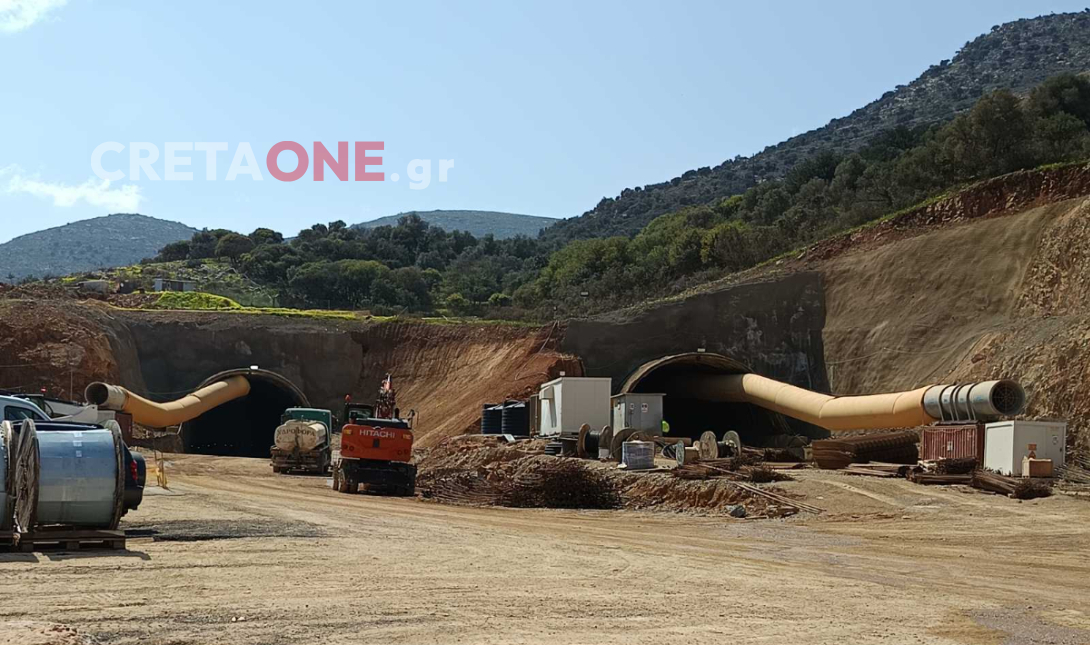 σήραγγα αεροδρόμιο Καστελλίου 
