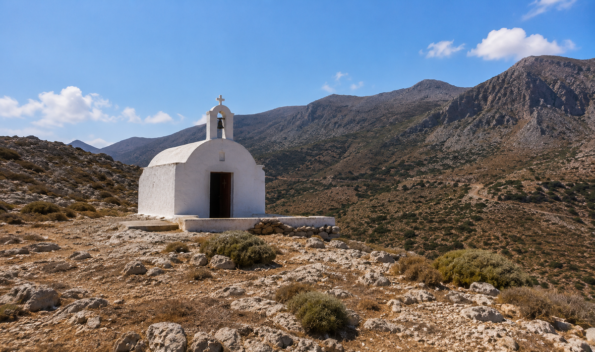 Γιατί υπάρχουν εκκλησίες στην Κρήτη χτισμένες κυριολεκτικά στη μέση του πουθενά; – Ο λόγος που κάποτε το σημείο μόνο τυχαίο δεν ήταν