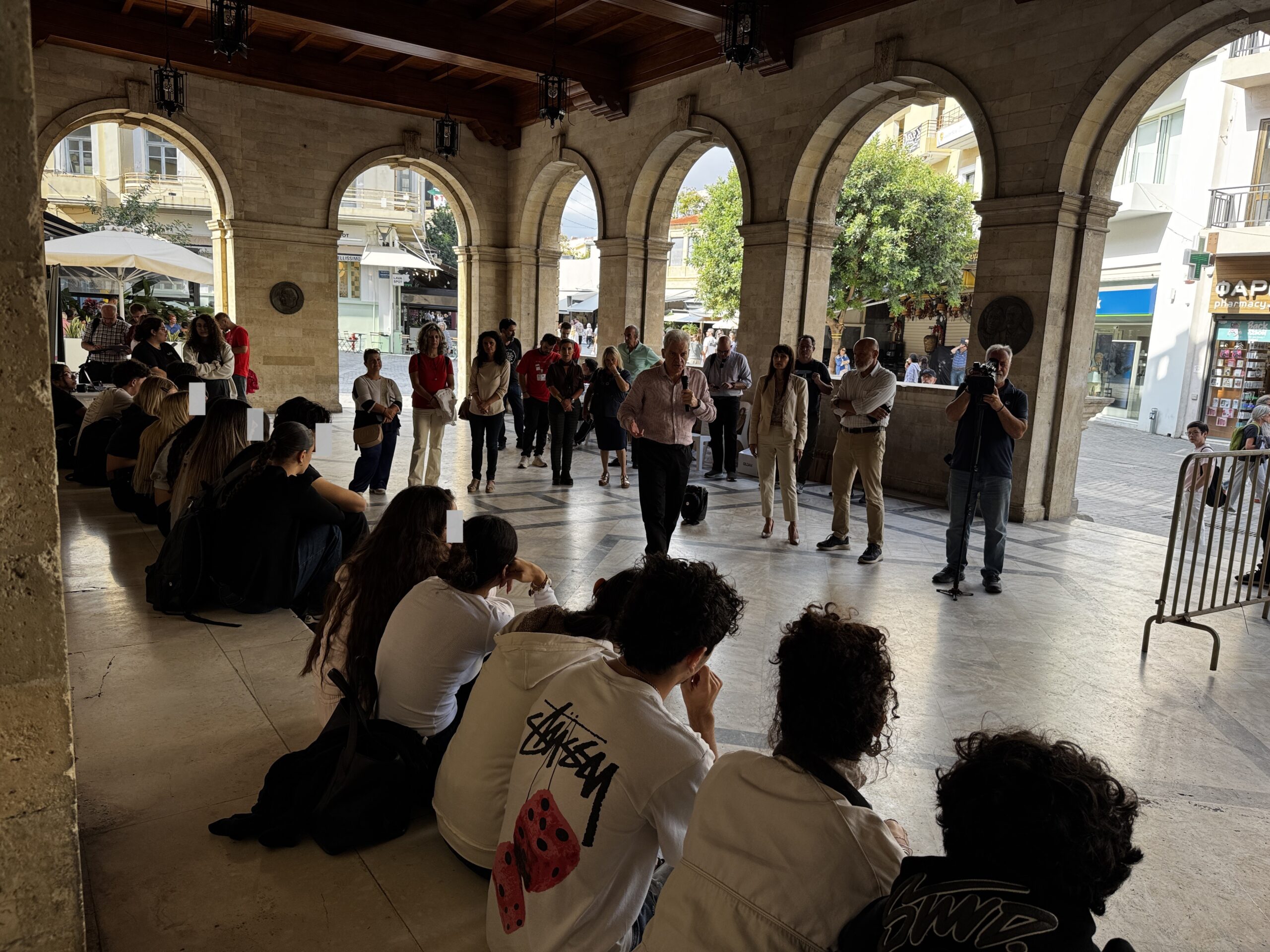 Στην παρουσίαση της νέας εφαρμογής για γρήγορη μετακίνηση στην πόλη Heraklion Go ο Δήμαρχος Ηρακλείου (Βίντεο)