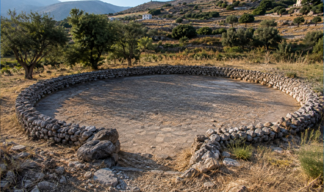 Γιατί τα παλιά αλώνια της Κρήτης ήταν πάντα κυκλικά;