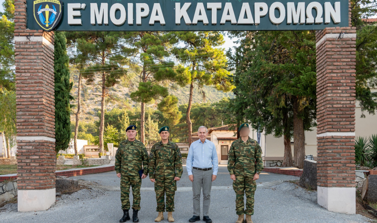 Δαβάκης από την Ε’ Μοίρα Καταδρομών: «Η εθνική ασφάλεια βρίσκεται σε καλά χέρια»