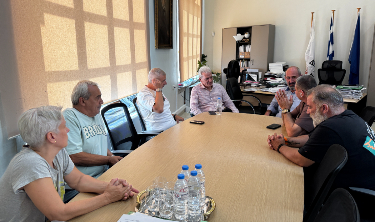 Δήμος Ηρακλείου: Στενή συνεργασία με τον Εργοτέλη για τις εγκαταστάσεις στο Μαρτινένγκο