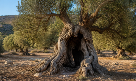 Η ελιά με τον κούφιο κορμό που συνεχίζει να ζει - Πώς αντέχει για αιώνες