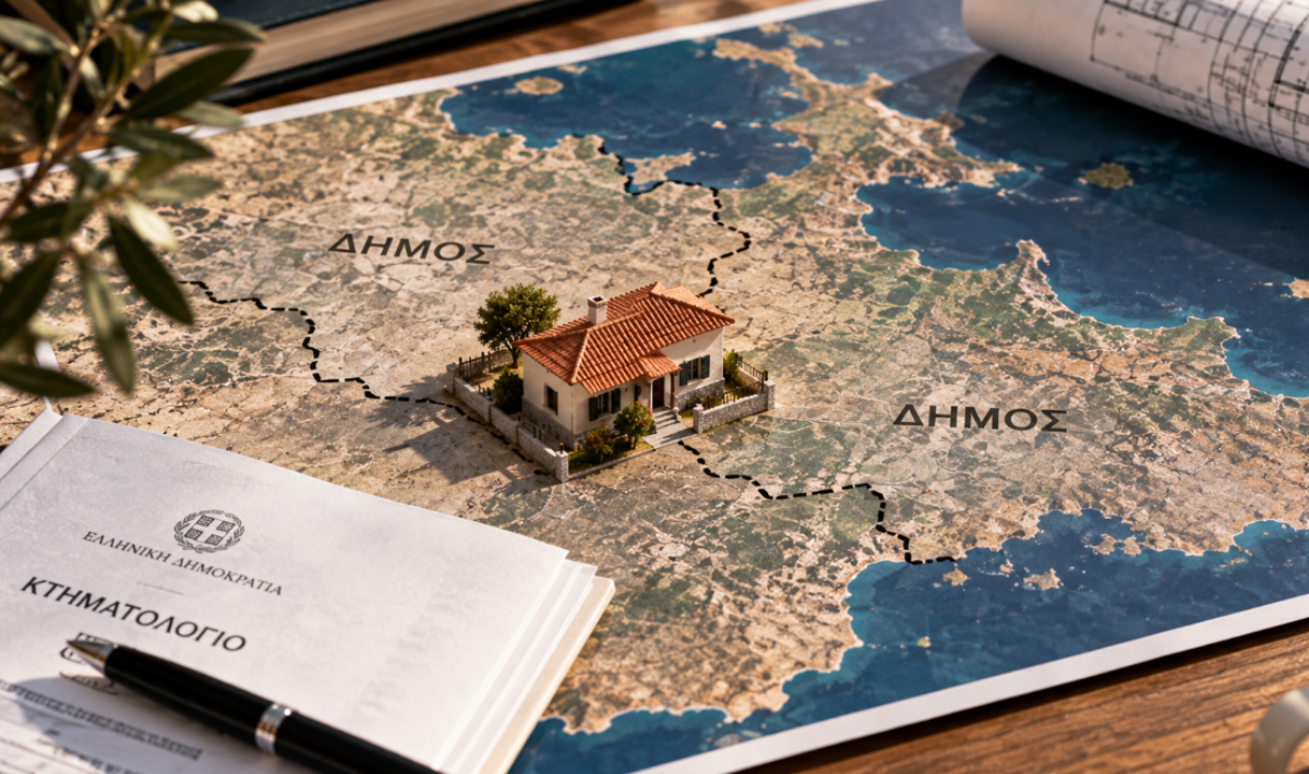 Ένα σπίτι μπορεί να βρίσκεται σε δύο διαφορετικές “Ελλάδες” χωρίς να μετακινηθεί – Τι αλλάζει όταν αλλάζουν τα διοικητικά όρια