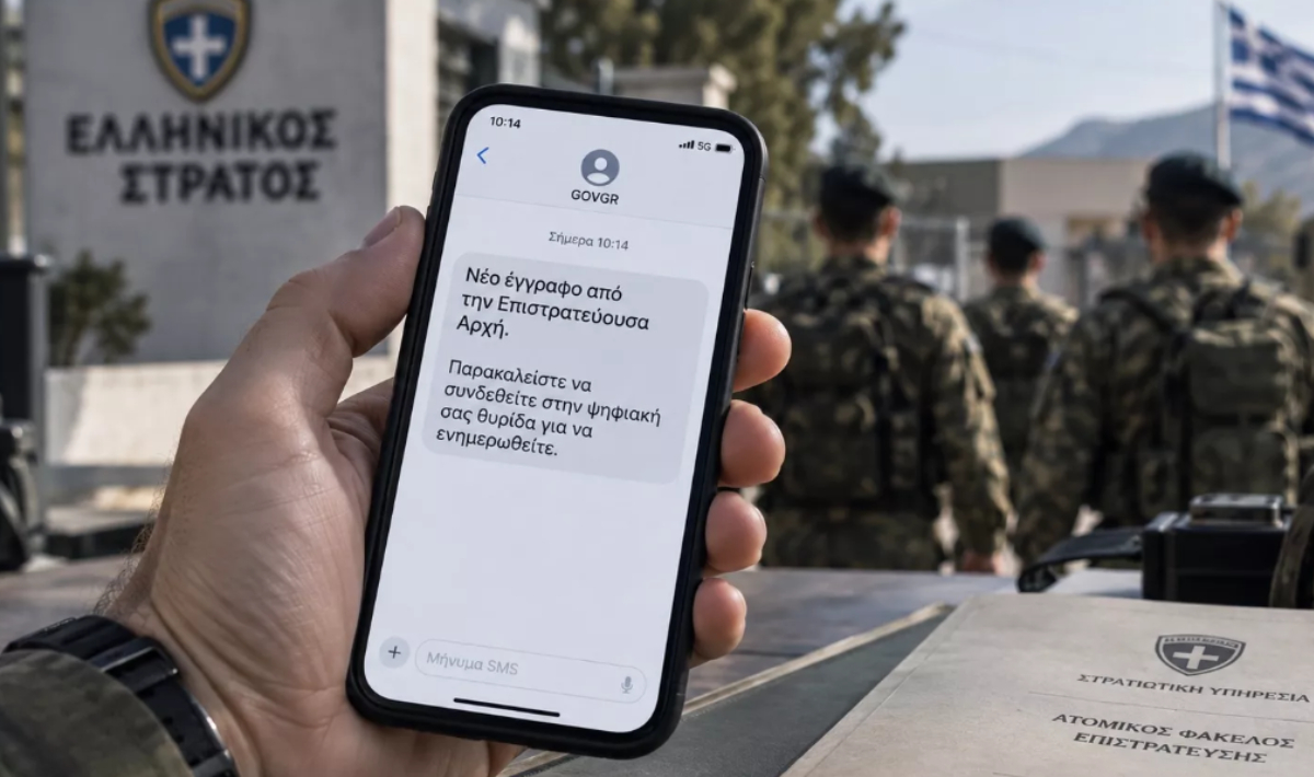 Στέλνονται SMS επιστράτευσης σε χιλιάδες Έλληνες – Τι σημαίνουν και ποιοι μπορεί να κληθούν έως τα 60