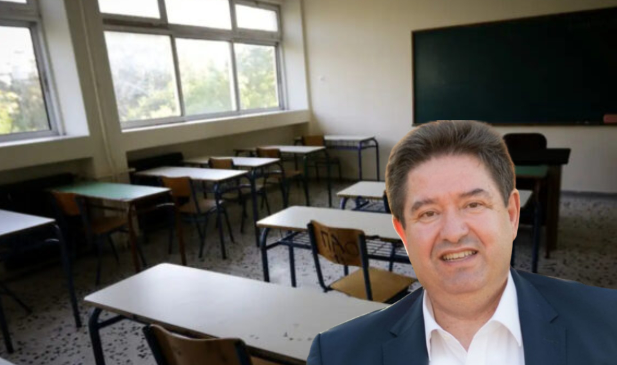 Ηράκλειο: 9 ερωτήματα Καραμαλάκη για τη στέγαση εκπαιδευτικών και τους απινιδωτές στα σχολεία