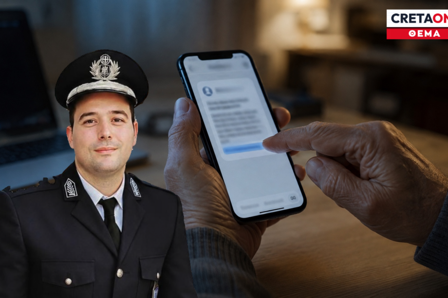 Κρήτη: Το SMS «παγίδα» που μοιάζει επίσημο - Στο «στόχαστρο» οι ηλικιωμένοι