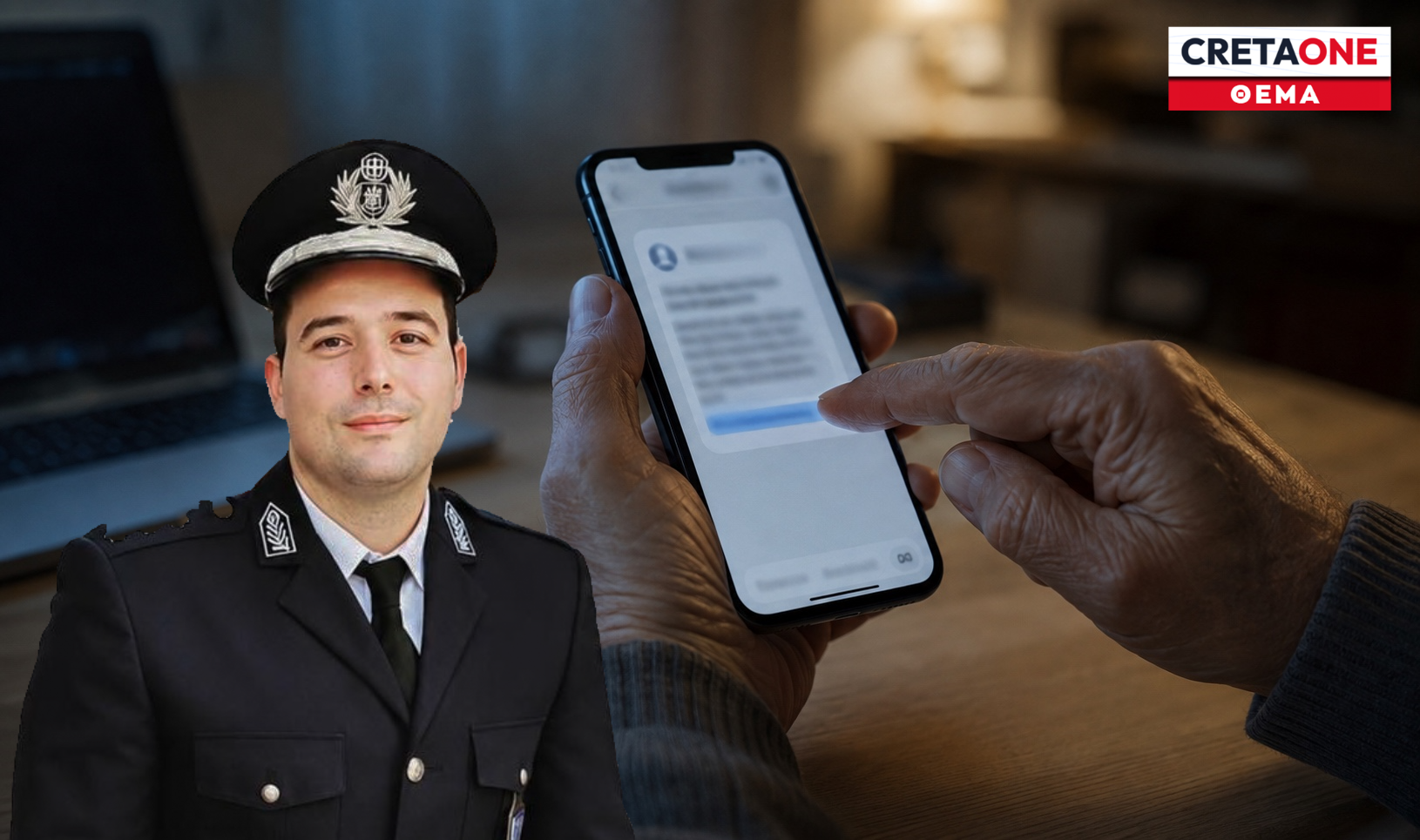 Κρήτη: Το SMS «παγίδα» που μοιάζει επίσημο – Στο «στόχαστρο» οι ηλικιωμένοι