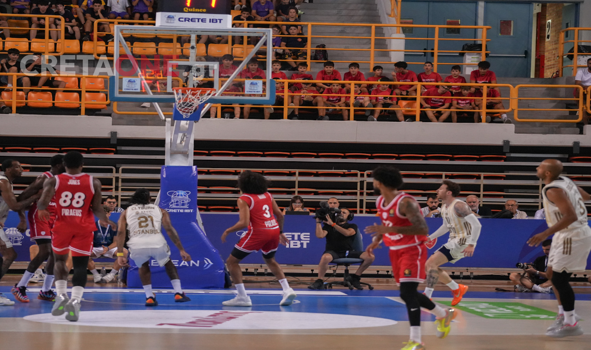 Ολυμπιακός – Φενέρμπαχτσε 82-77: Στον τελικό του IBT Crete οι ερυθρόλευκοι