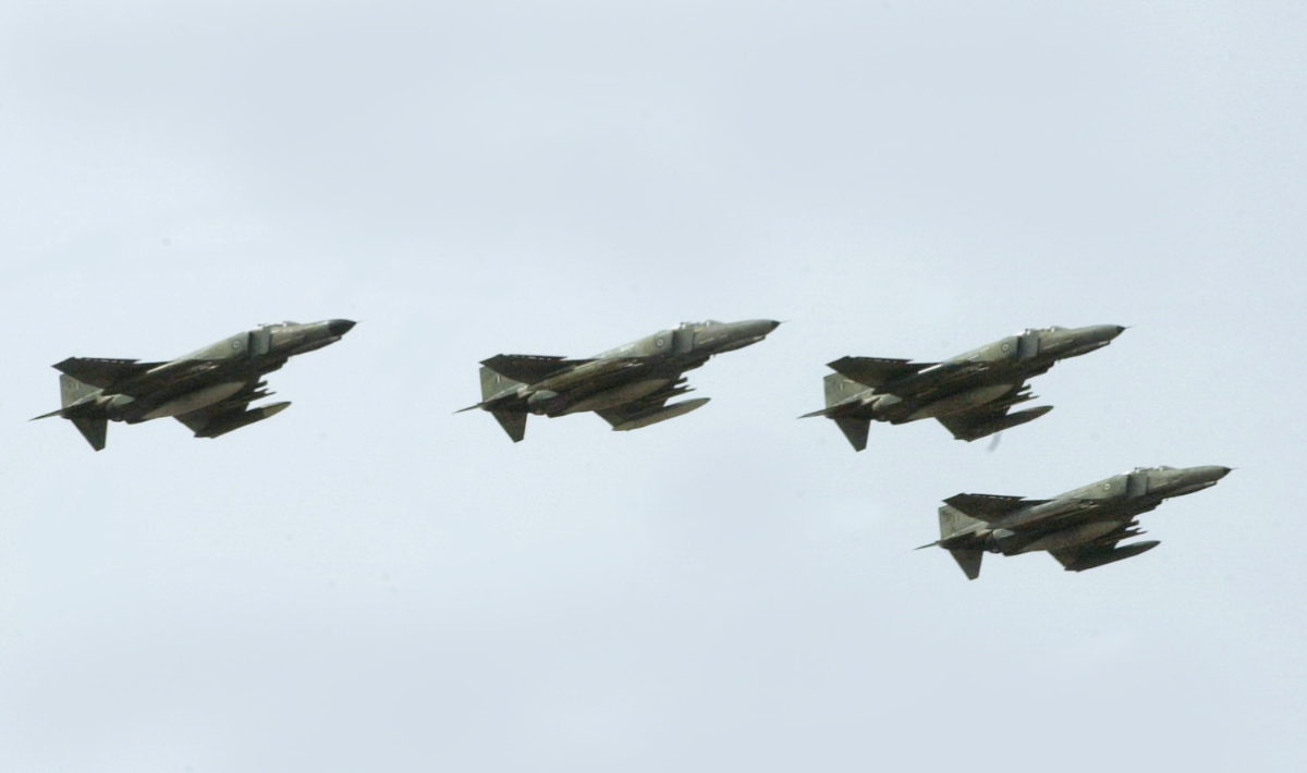 F-4 Phantom: Το μαχητικό της Πολεμικής Αεροπορίας που συνετρίβη στην Athens Flying Week