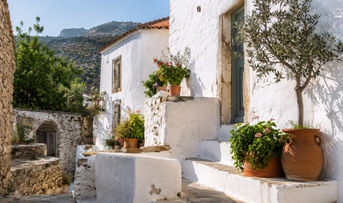 Γιατί οι παλιοί ασβέστωναν τα σπίτια στην Κρήτη