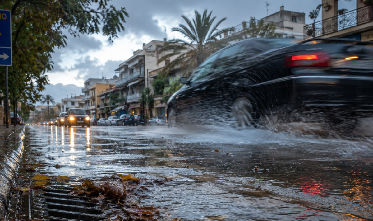 Γιατί η πρώτη βροχή μετά το καλοκαίρι κάνει τους δρόμους «παγίδα»