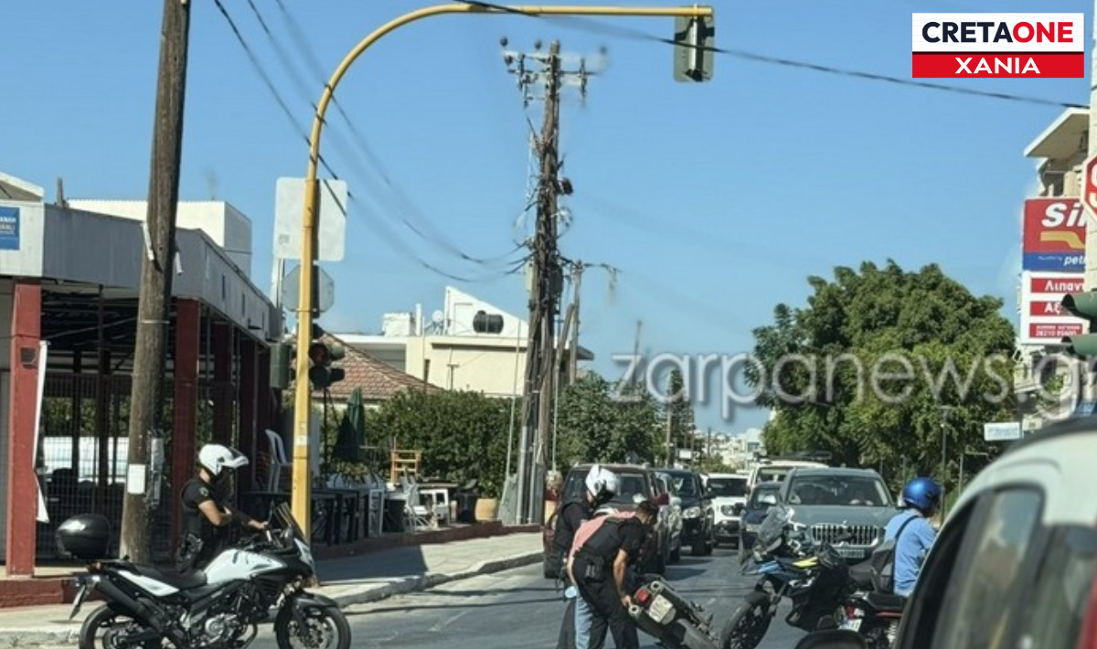 Χανιά: Τροχαίο στον Κουμπέ – Μεγάλο μποτιλιάρισμα στο σημείο (φώτο)