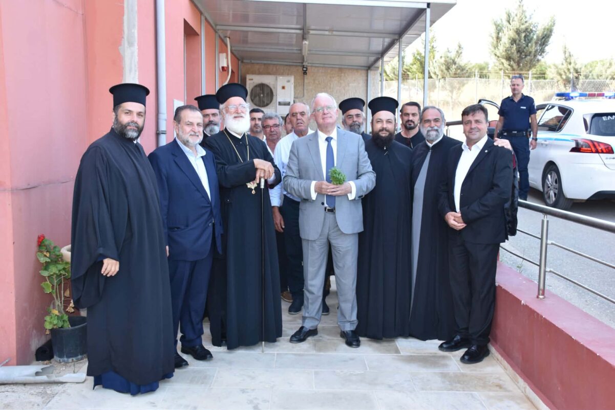 Στο Αρκαλοχώρι ο Πρόεδρος της Δημοκρατίας Κωνσταντίνος Τασούλας