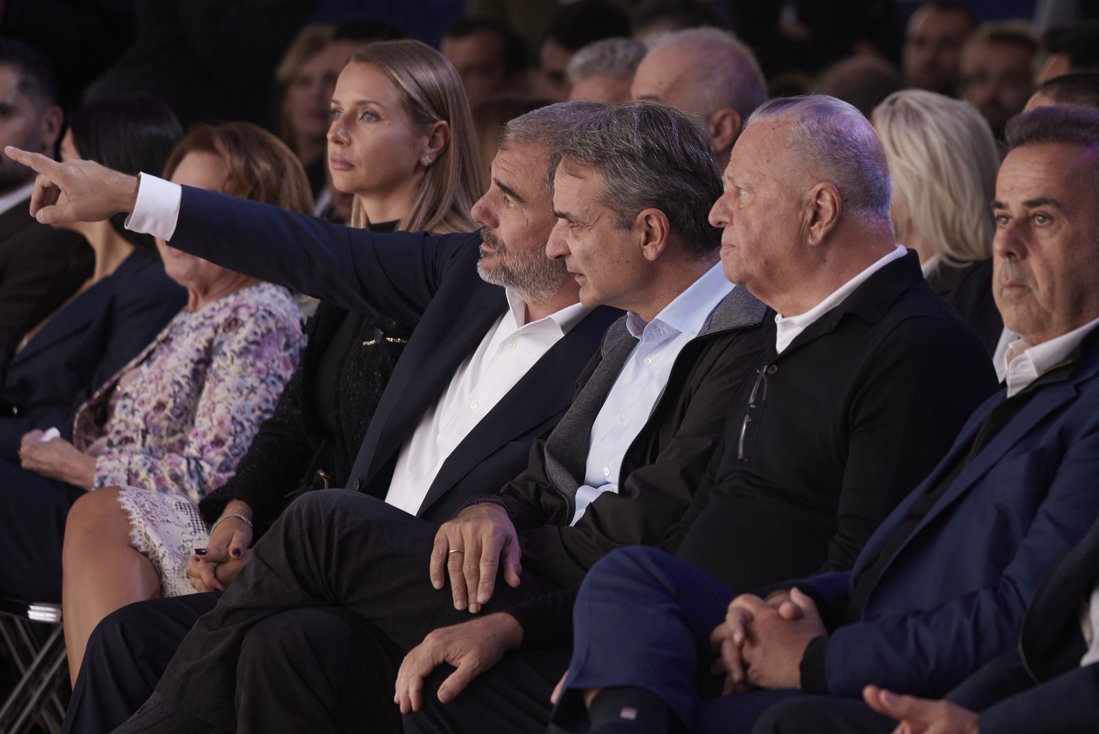 Guests attending the BESS inauguration in Thessaly