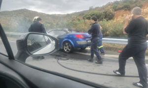 Συναγερμός στον ΒΟΑΚ – Στις φλόγες αυτοκίνητο
