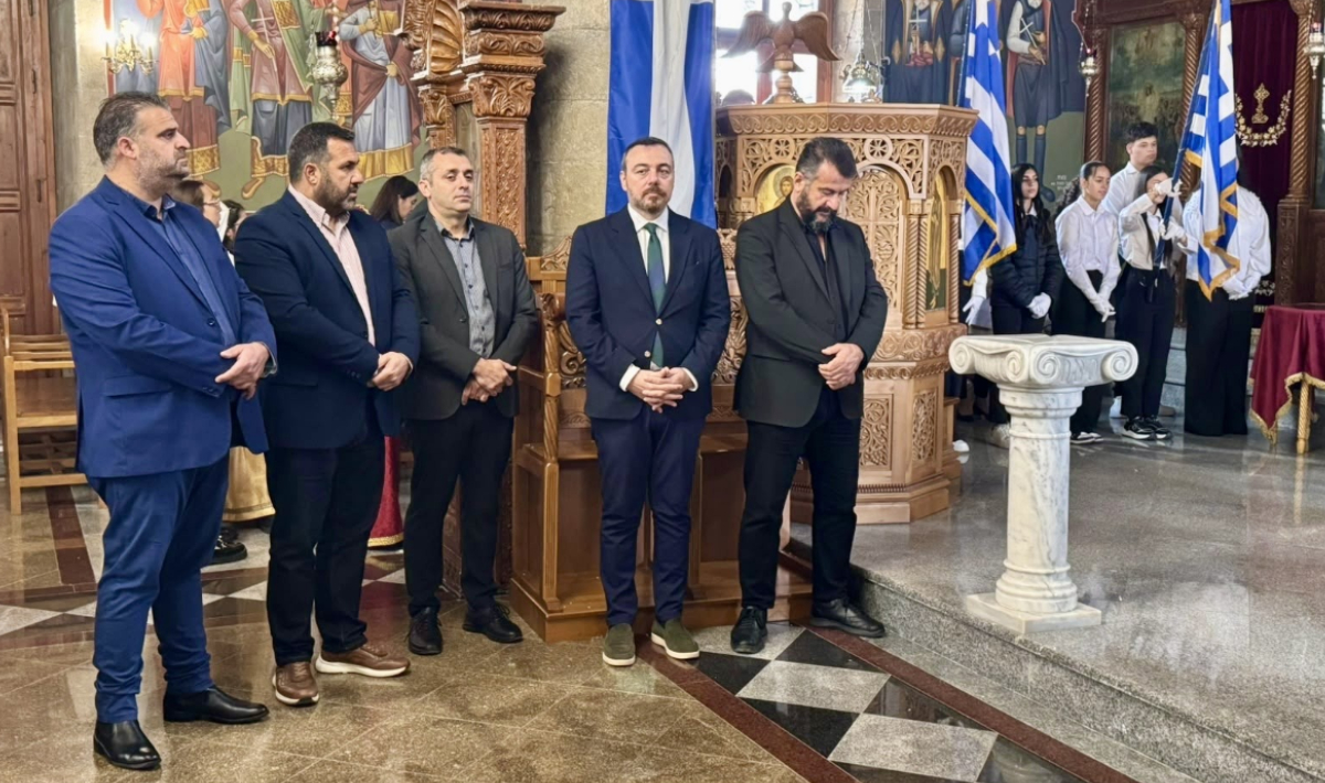 Φραγκίσκος Παρασύρης: «Η μνήμη του 1940 ζητά την εσωτερική μας ευθύνη απέναντι στους θεσμούς και τη δημοκρατία»
