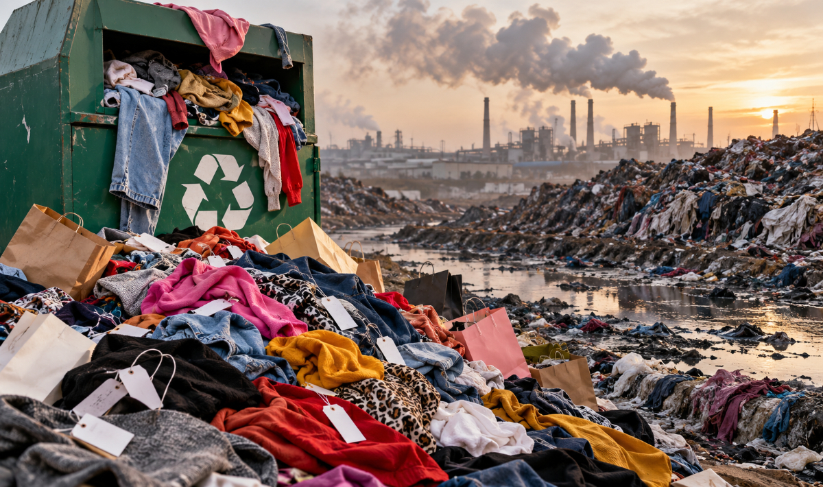 Fast Fashion: Το βαρύ περιβαλλοντικό κόστος της φτηνής μόδας και η απάτη της «ανακύκλωσης»