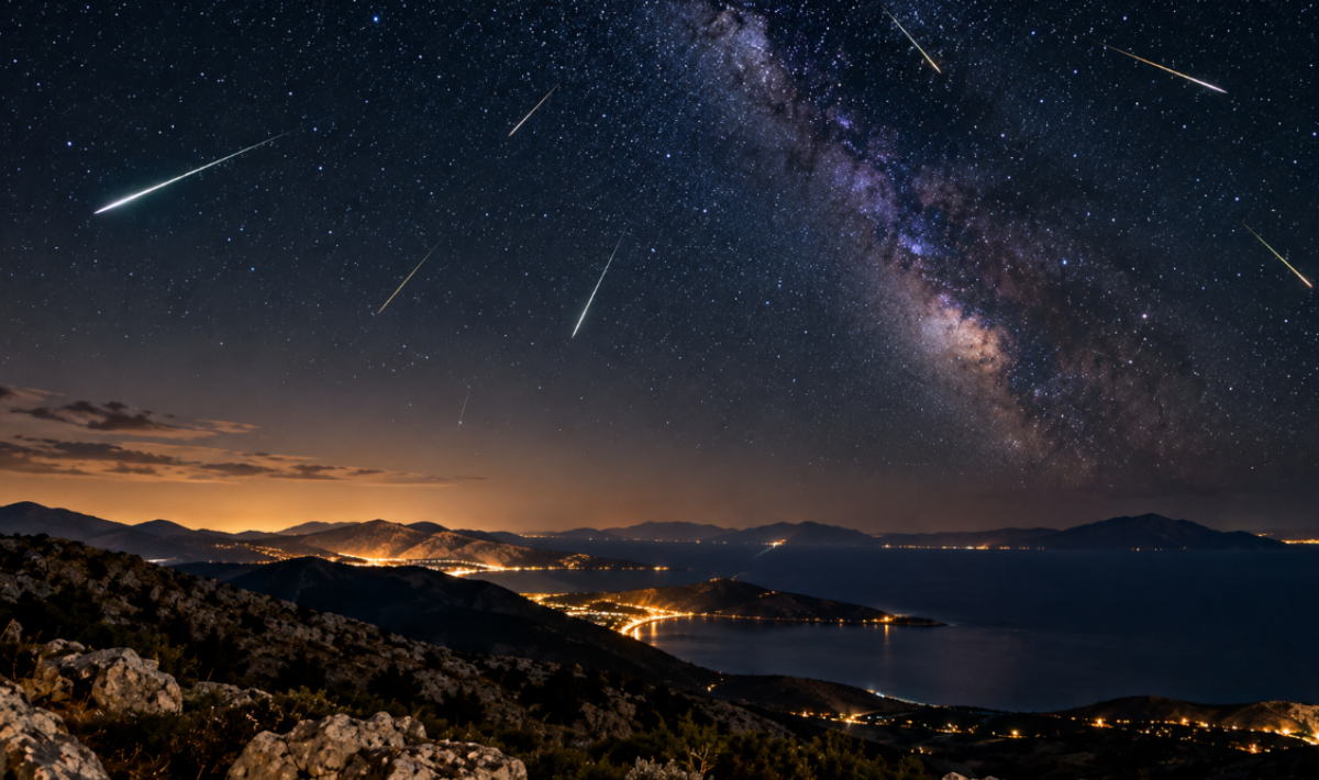 Απόψε ο ουρανός της Κρήτης μπορεί να κρύβει μια έκπληξη – Η βροχή διαττόντων αστέρων που κορυφώνεται στις 8 Οκτωβρίου