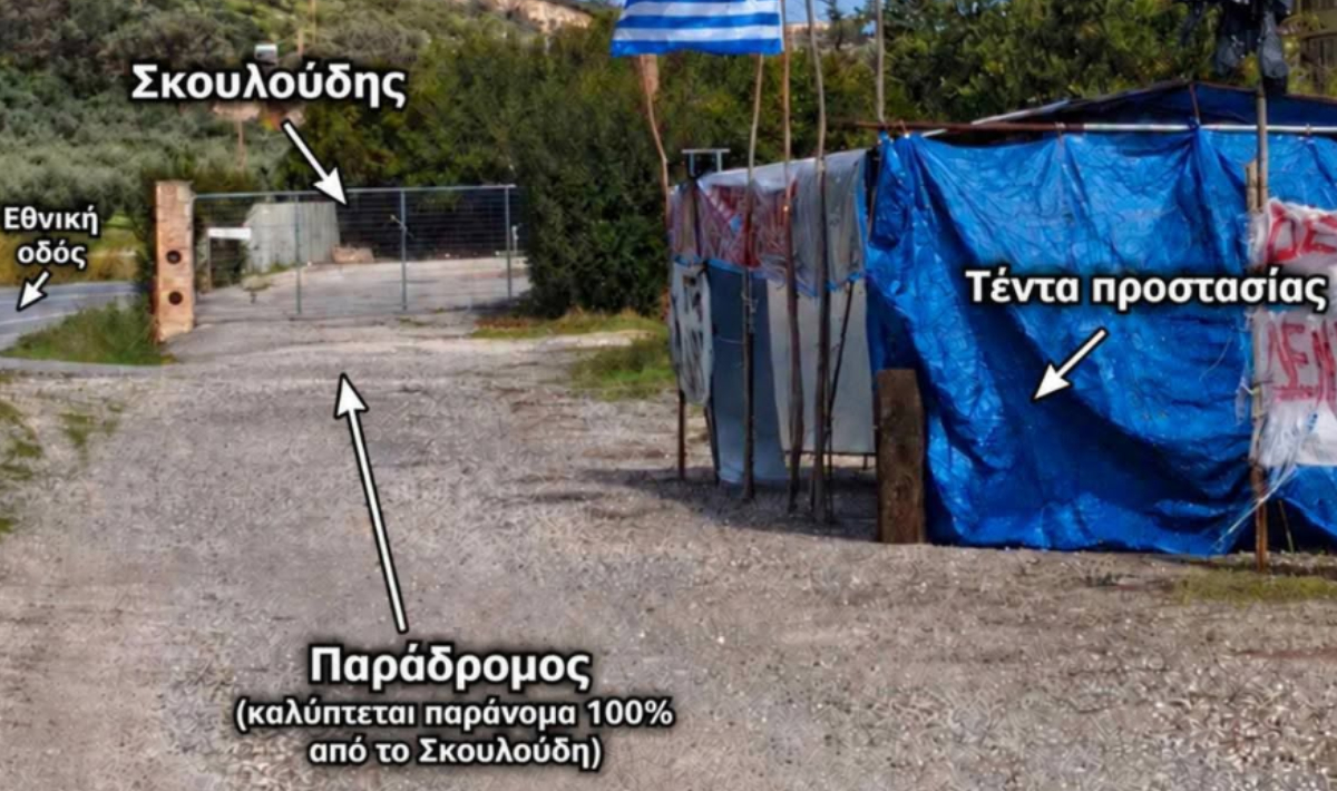 Ηράκλειο: Αντιδράσεις στους Αθανάτους για τη δομή μεταναστών – «Έστειλαν την Πολεοδομία για την τέντα μας»