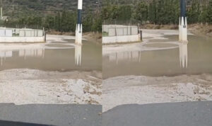 Κακοκαιρία στην Κρήτη: Πλημμύρισε το γήπεδο του Κρουσώνα – Δείτε το βίντεο