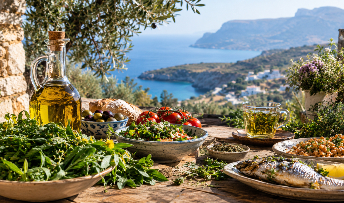 Τα “μυστικά” της κρητικής διατροφής που χαρίζουν μακροζωία»