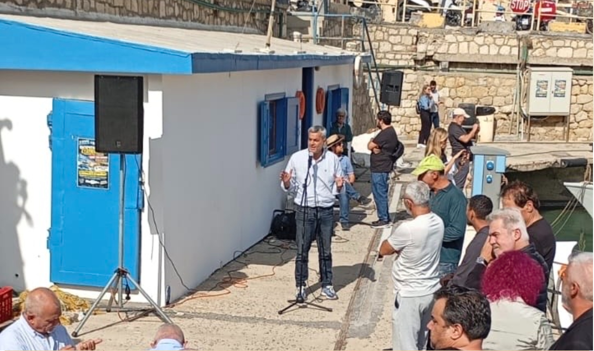 Στο πλευρό των ερασιτεχνών αλιέων ο Χάρης Μαμουλάκης