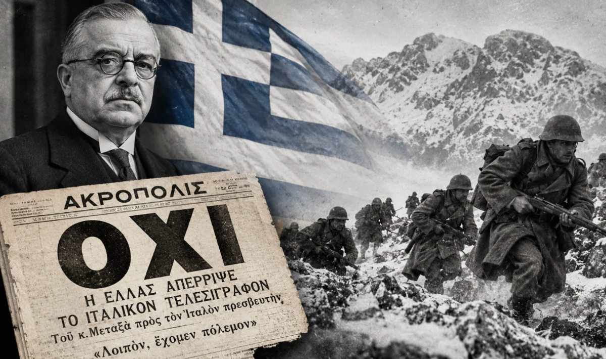 28η Οκτωβρίου: Γιατί η Ελλάδα γιορτάζει την έναρξη του πολέμου και τι πραγματικά σήμαινε το «Όχι»