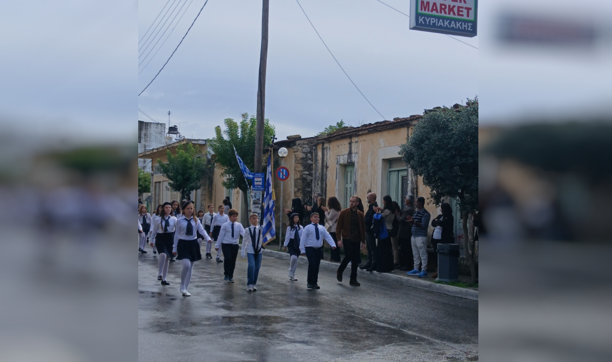 Ο εορτασμός της Εθνικής Επετείου της 28ης Οκτωβρίου στον Δήμο Γόρτυνας