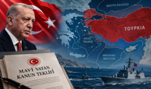 «Γαλάζια Πατρίδα» με νόμο στην Τουρκία – Τι αλλάζει σε Αιγαίο και Μεσόγειο