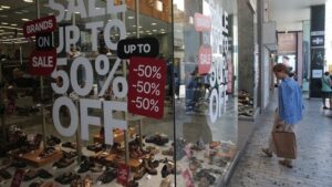 Καταστήματα αδειάζουν τις βιτρίνες τους ενόψει του αυριανού συλλαλητηρίου στη χώρα