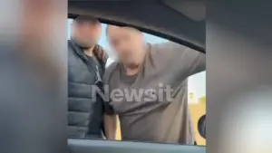 Άγριο επεισόδιο στην Εθνική Οδό: Φορτηγατζής ξυλοφόρτωσε οδηγό αυτοκινήτου – Νόμιζε ότι του έκλεινε τον δρόμο