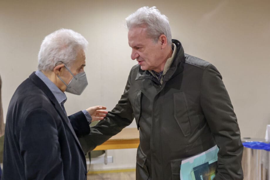 Στην παρουσίαση του βιβλίου του Μίμη Ανδρουλάκη ο Αλέξης Καλοκαιρινός